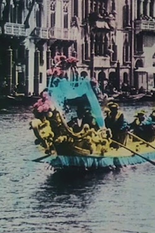 Fête de gondoles à Venise