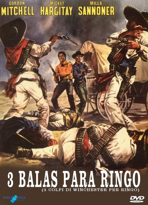 Pôster de 3 Balas Para Ringo