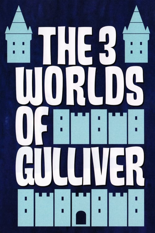 Grootschalige poster van The 3 Worlds of Gulliver