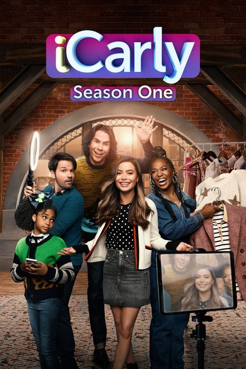 Ver temporada 1 de iCarly Póster de la temporada 1 de la serie iCarly