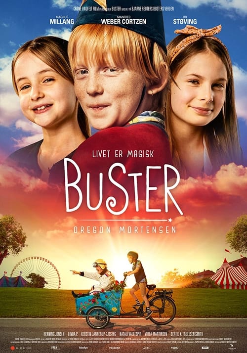 Buster, 11, loves everything about his life. He’s an optimist who knows that the going can get tough, but if you apply a little magic and a lot of love, things will work out. He's always willing to lend a helping hand to his little sister who has a limp, to his parents and to his old friend Mr. Larsen who is, like Buster, a 