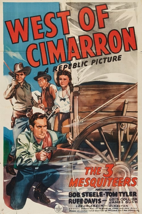 Poster West of Cimarron 1941