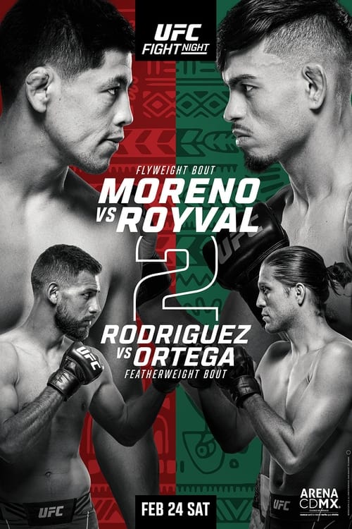 UFC Fight Night 237: Moreno vs. Royval 2 (2024) poster
