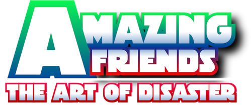 Amazing Friends: The Art of Disaster Logo
