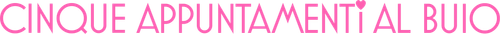 Cinque appuntamenti al buio official logo
