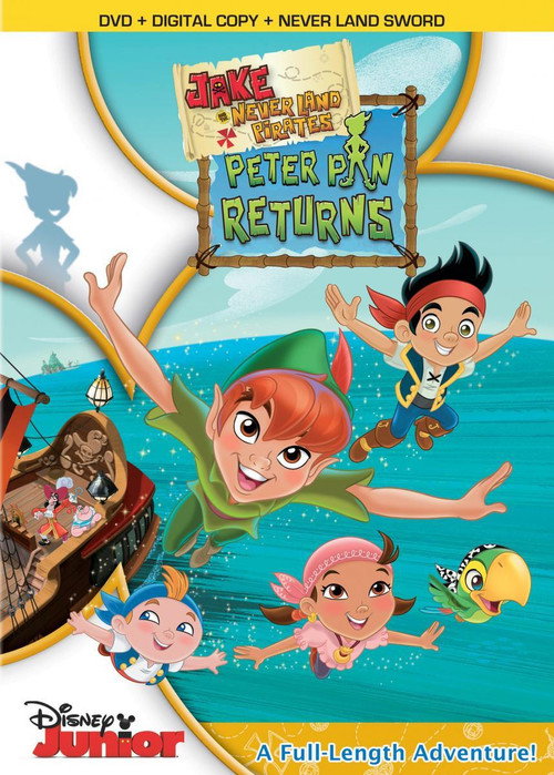 Jake y los piratas de Nunca Jamás: El regreso de Peter Pan official trailer poster