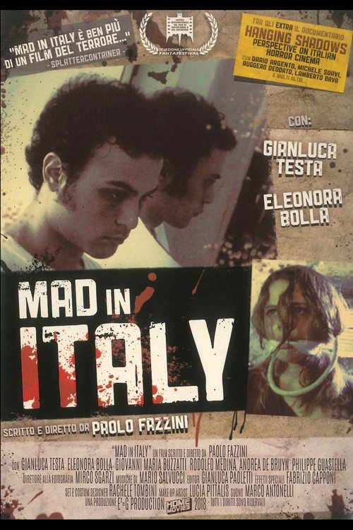 Mad in Italy movie poster player