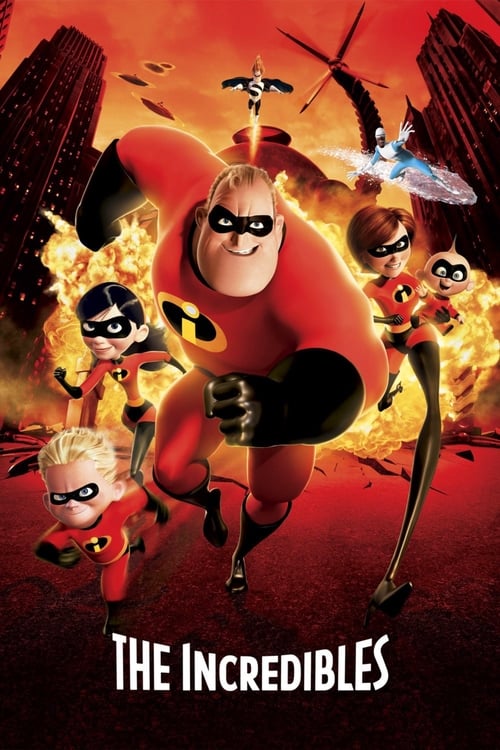 Grootschalige poster van The Incredibles