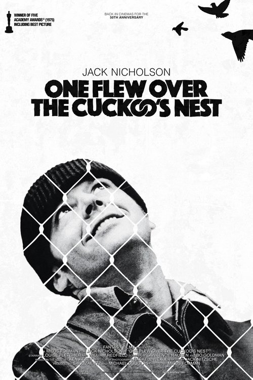 One Flew Over the Cuckoo&apos;s Nest (1975) - Movie Poster