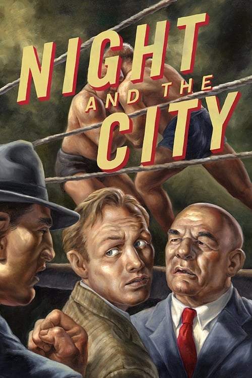 Grootschalige poster van Night and the City