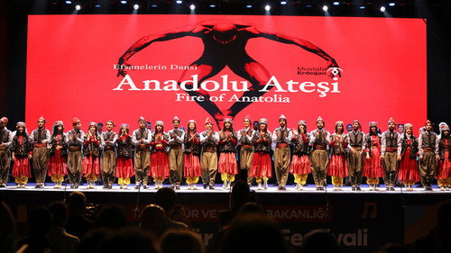 Fire of Anatolia Backdrop Blur
