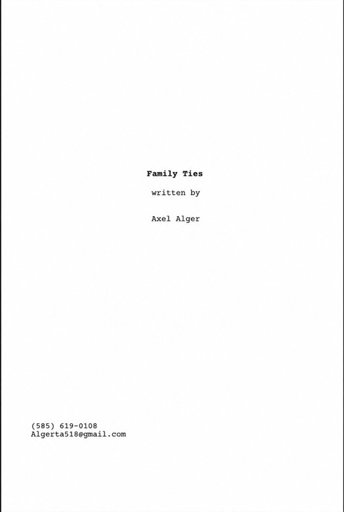 Family Ties poster