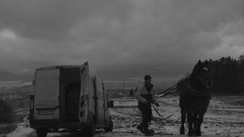 Cold and Dark Backdrop Blur