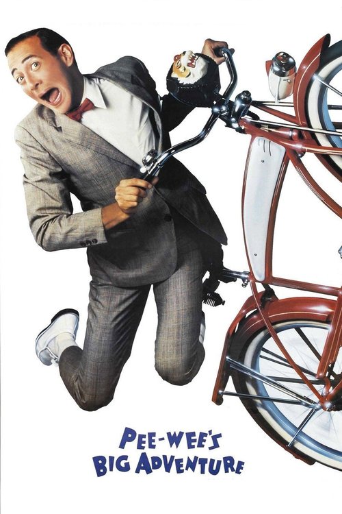 Grootschalige poster van Pee-wee's Big Adventure