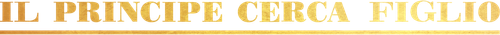 Il principe cerca figlio official logo