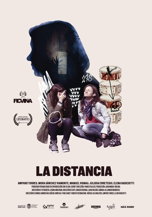 La distancia movie poster player