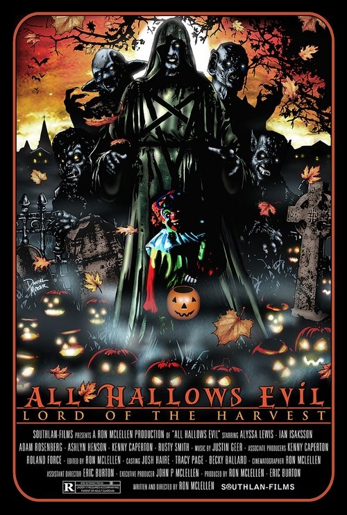 All Hallows Evil: Lord of the Harvest movie poster player