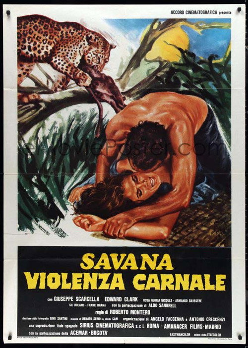 Hell in the Jungle poster