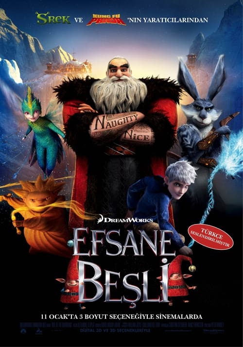 Efsane Beşli ( Rise of the Guardians )