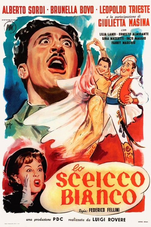 Lo sceicco bianco (1952) poster