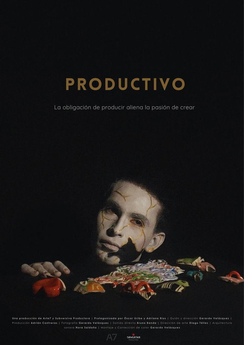 Póster oficial de Productivo (2024)