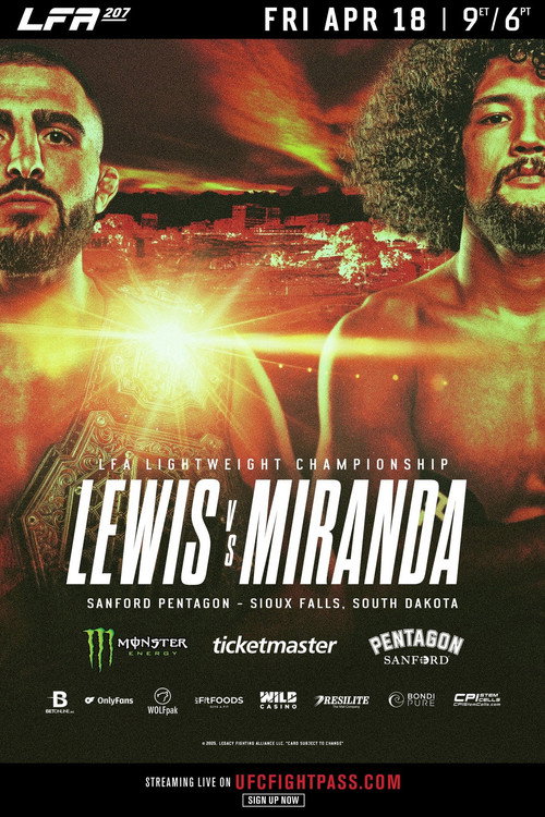 LFA 207: Lewis vs. Miranda