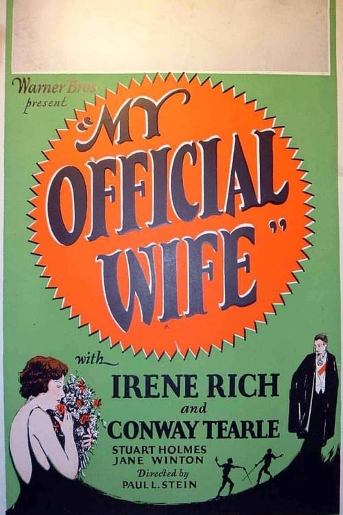 My Official Wife (1926) poster