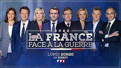 La France Face à La Guerre Backdrop Blur