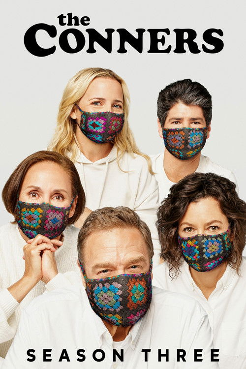 Póster de la temporada 3 de la serie Los Conners