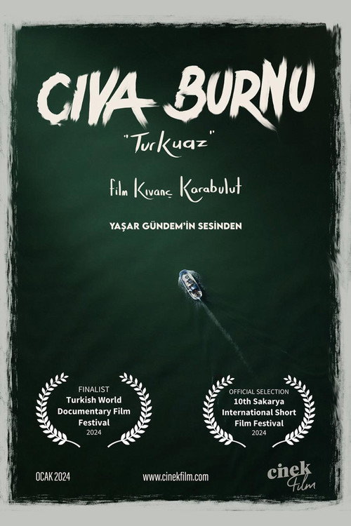 Póster oficial de Cıva Burnu "Turkuaz" (2024) - Documentary