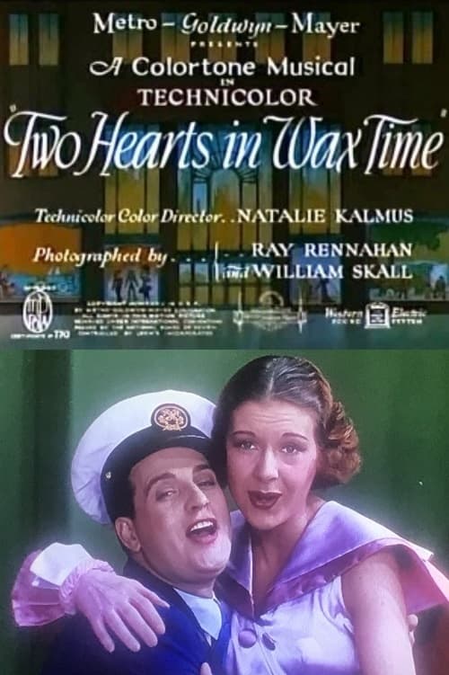 Poster Two Hearts in Wax Time 1935