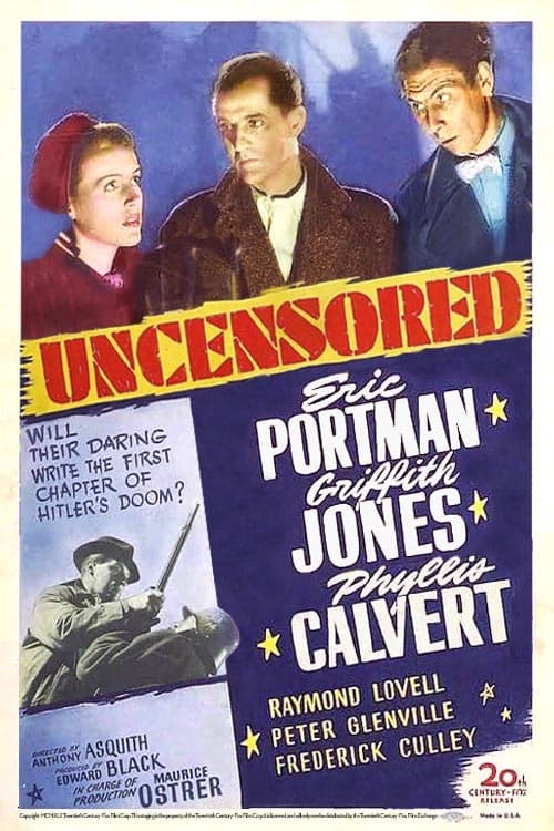 Uncensored (1942) poster