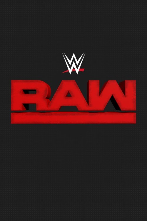 Grootschalige poster van WWE Raw