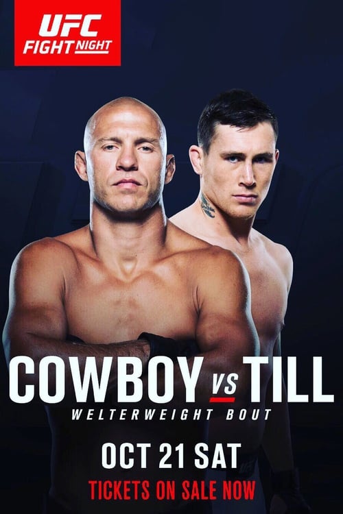 Poster UFC Fight Night 118: Cerrone vs. Till 2017