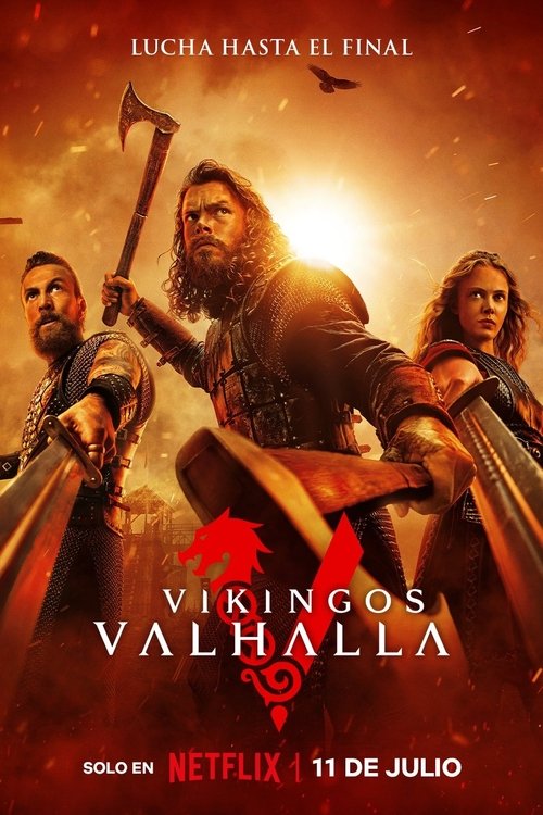 Ver temporada 3 de Vikingos: Valhalla Póster de la temporada 3 de la serie Vikingos: Valhalla