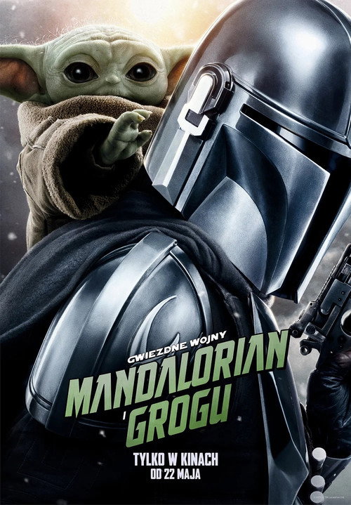 Plakat: Gwiezdne wojny: Mandalorian i Grogu