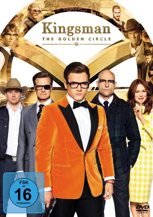 Kingsman: The Golden Circle movie poster player