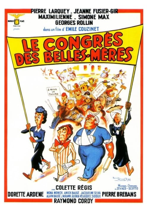 Poster Le congrès des belles-mères 1954