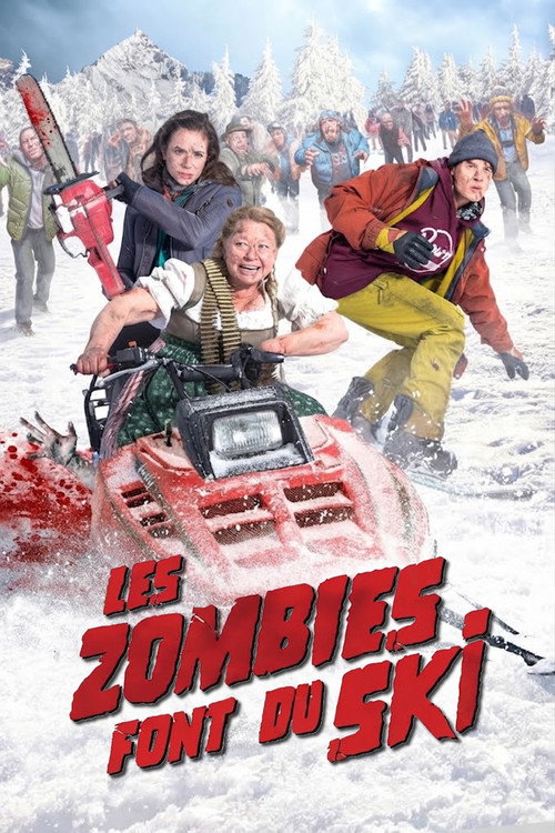 Affiche de Les Zombies font du Ski