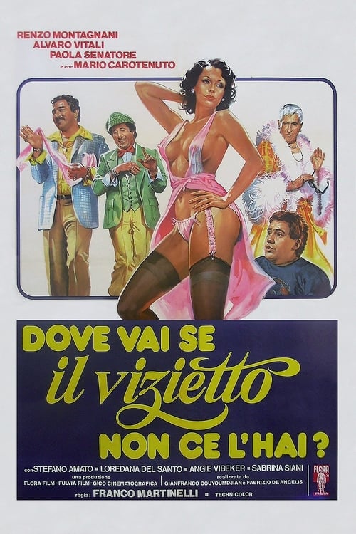 Poster Dove vai se il vizietto non ce l'hai? 1979