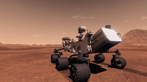 Bestemming Mars Backdrop Blur