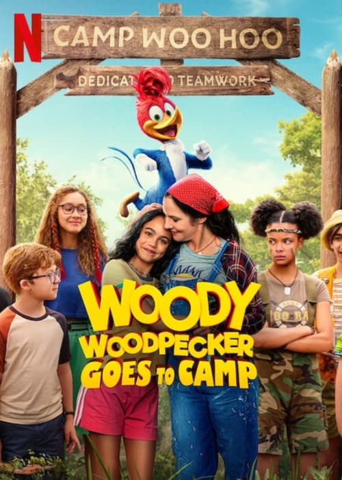 Woody Woodpecker gaat op kamp