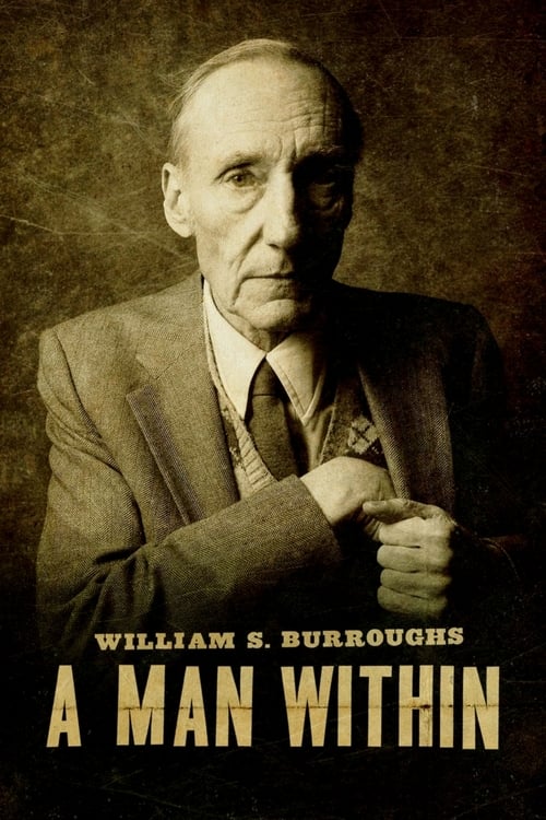 Grootschalige poster van William S. Burroughs: A Man Within