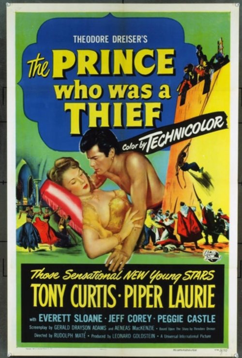 The Prince Who Was a Thief movie poster player
