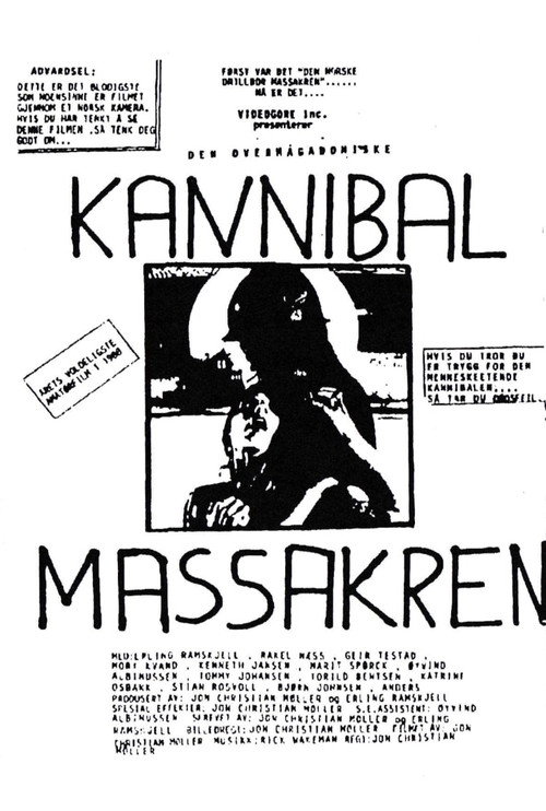 Póster oficial de Cannibal Massacre (1988) - Horror