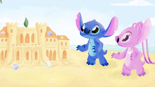 Stitch & Angel's Perfect Summer Day Backdrop Blur