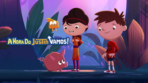 A Hora do Justin Vamos! - Season 1 Backdrop Blur