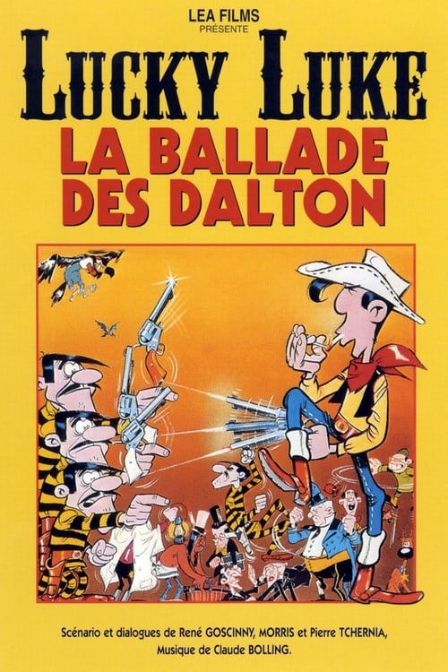 Lucky Luke: La Ballade des Dalton (1978) poster