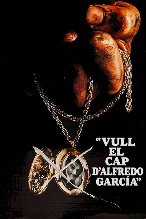 Cartell de Vull el cap d’Alfredo García