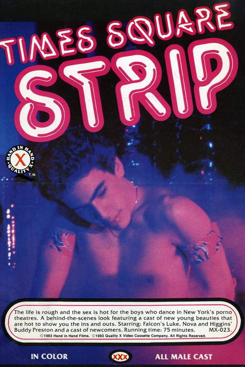 Times Square Strip poster